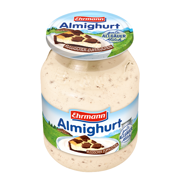 Ehrmann Almighurt Glass Russian Cheesecake 500g