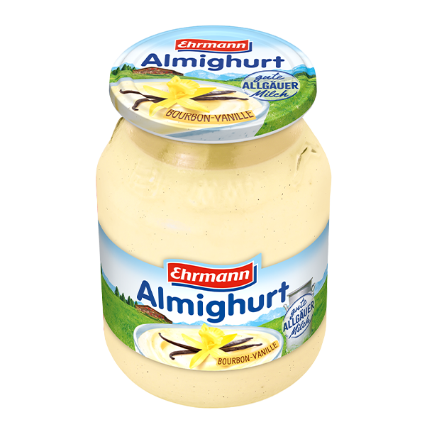 Ehrmann Almighurt Glass Bourbon-Vanilla 500g